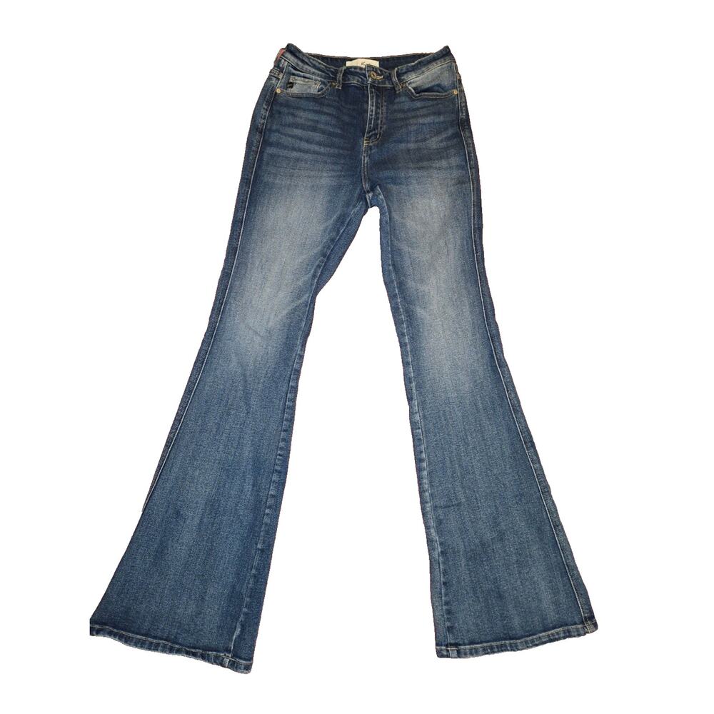 Kancan flared jeans size 27. True blue wash with light distressing